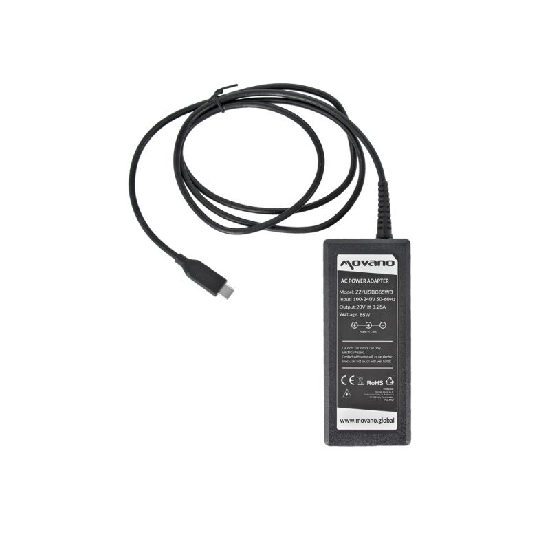 ładowarka / zasilacz  movano 65W USB type C USB-C (black)