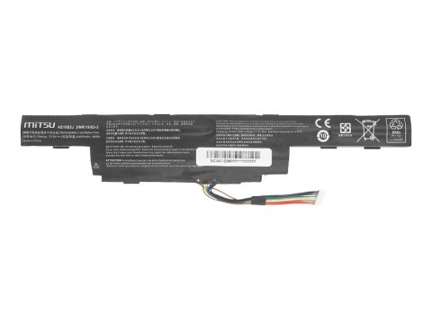 Bateria Mitsu do Acer Aspire E5-475, E5-575 - 10.8V