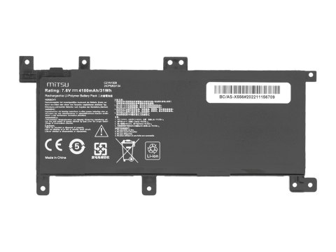 Bateria Mitsu do Asus X556, X556U