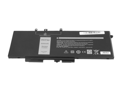 Bateria Mitsu do Dell Latitude 5490, 5590