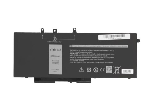 Bateria Mitsu do Dell Latitude 5490, 5590