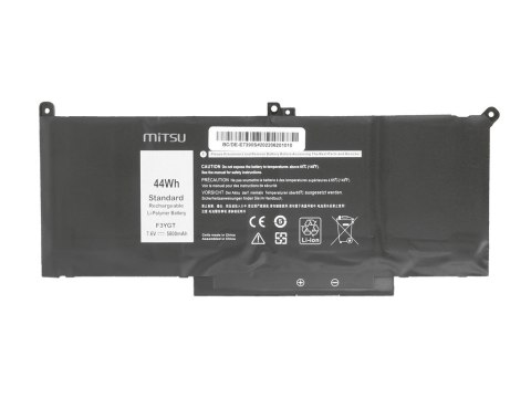 Bateria Mitsu do Dell Latitude 7390, 7490 (5800 mAh)