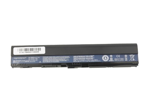 Bateria Movano do Acer Aspire One 725, 756