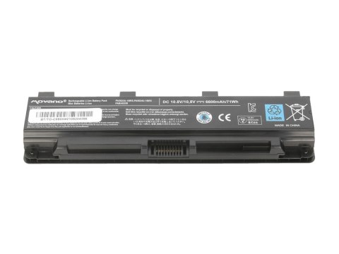 Bateria Movano do Toshiba C850, L800, S855 (6600mAh)