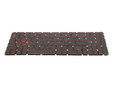 Klawiatura laptopa do Acer Nitro 5 AN515 - taśma 28pin (numeryczna, podświetlana)