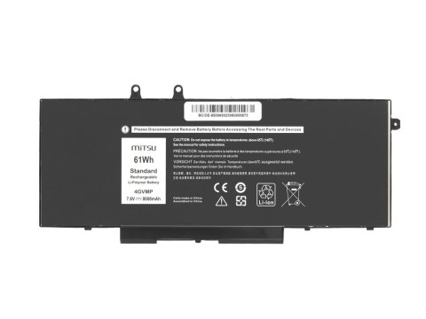 Bateria Mitsu do Dell Latitude 5400, 5500, 5510