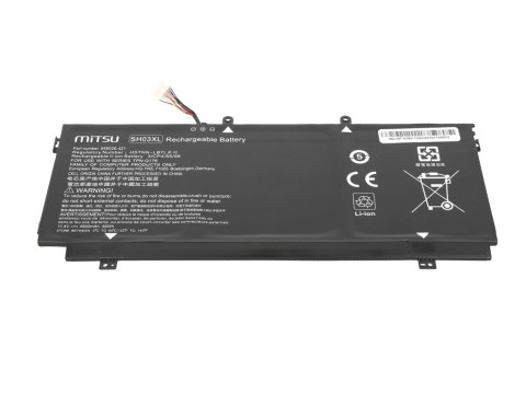 Bateria Mitsu do HP Spectre x360, 13-AC 13T