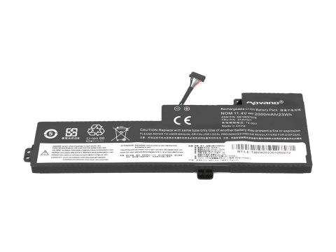 Bateria Movano do Lenovo ThinkPad T470, T480 - wewnętrzna