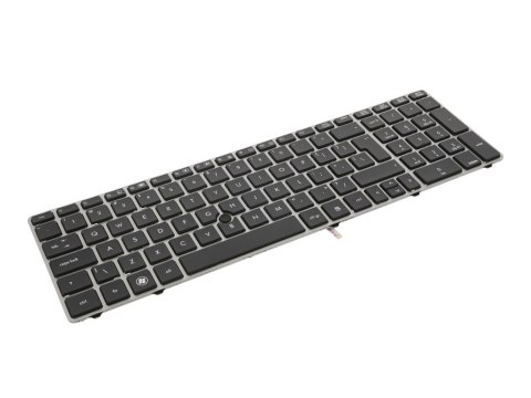 Klawiatura laptopa do HP EliteBook 8560P, 8570P srebrna (trackpoint) Klawiatura laptopa do HP EliteBook 8560P, 8570P srebrna (trackpoint)