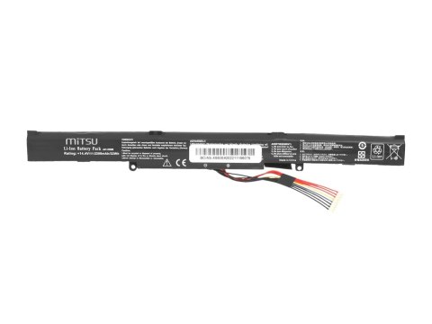 Bateria Mitsu do Asus A550E, K550E