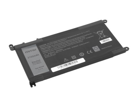 Bateria Mitsu do Dell Vostro 14 (5468), Inspiron 15 (5568) - 3100mAh