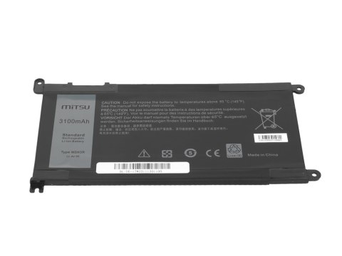 Bateria Mitsu do Dell Vostro 14 (5468), Inspiron 15 (5568) - 3100mAh