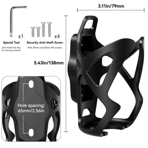 Lokalizator z uchwytem na bidon MiLi MiTag Bicycle Bottle Holder