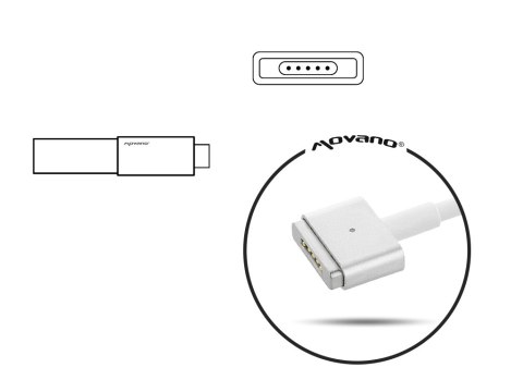 Zasilacz Movano 14.85v 3.05a (magsafe 2) 45W do Apple air