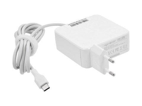 Zasilacz Movano 65W USB type C USB-C (white)