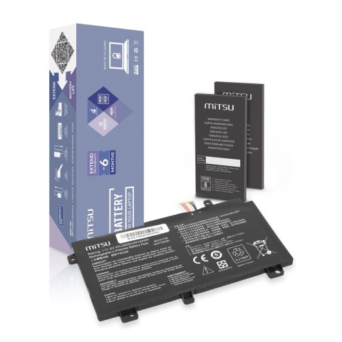 Bateria Mitsu do Asus TUF Gaming FX504, FX505, FX80G