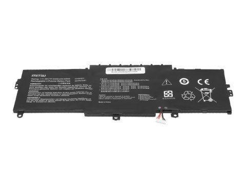 Bateria Mitsu do Asus Zenbook UX433FA, UX433FL, UX433FN