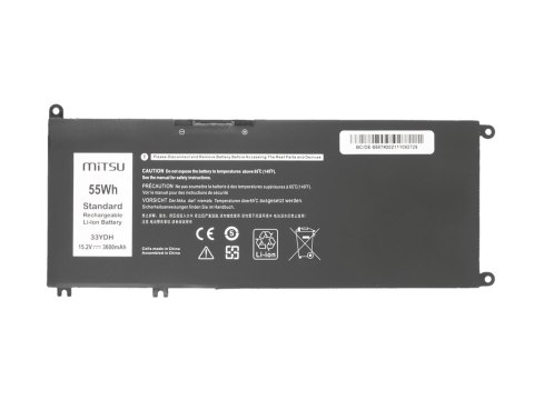 Bateria Mitsu do Dell Inspiron 15 (5587), 15 (7588)