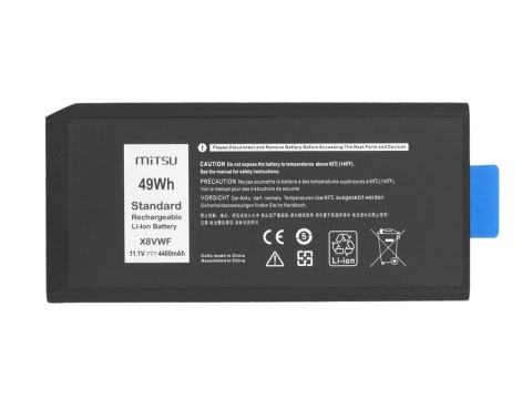 Bateria Mitsu do Dell Latitude 14 5404, 7404, 5414, 7414