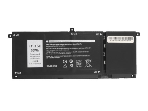 Bateria Mitsu do Dell Latitude 15 (3510), Inspiron 13 (7306) - 15.2V