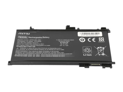 Bateria Mitsu do HP Omen 15, Pavilion 15 - 11.55V