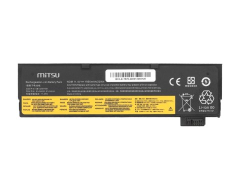 Bateria Mitsu do Lenovo ThinkPad A475 (1950mAh)