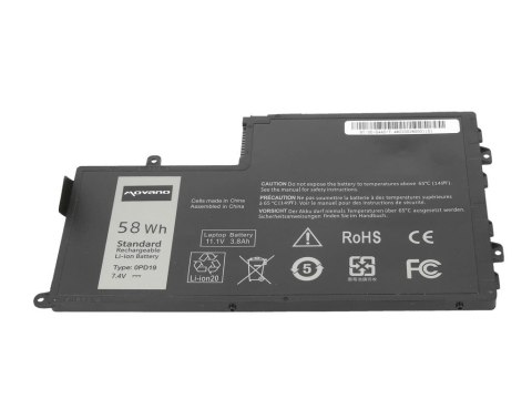 Bateria Movano do Dell Inspiron 15 (5542), 14 (5445) - 7.4V