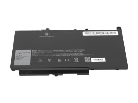 Bateria Movano do Dell Latitude E7270, E7470 - 11.4V