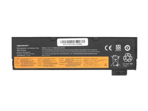 Bateria Movano do Lenovo ThinkPad A475 (1950mAh)