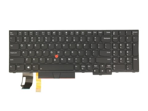 Klawiatura laptopa do Lenovo ThinkPad E590, L580 (podświetlenie, trackpoint)