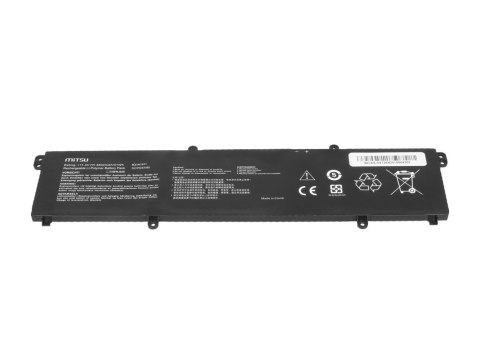 Bateria Mitsu do Asus VivoBook M1502I, M1702Q, Flip TM420U Bateria Mitsu do Asus VivoBook M1502I, M1702Q, Flip TM420U