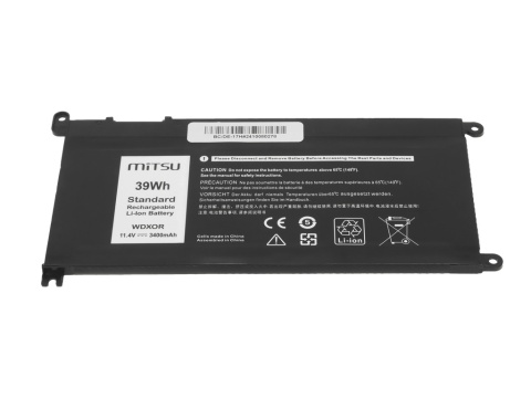 Bateria Mitsu do Dell Vostro 14 (5468), Inspiron 15 (5568) - 3600mAh Bateria Mitsu do Dell Vostro 14 (5468), Inspiron 15 (5568) - 3600mAh