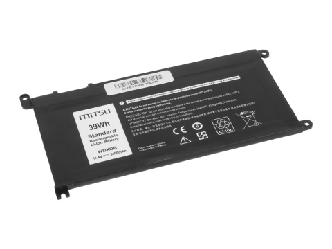 Bateria Mitsu do Dell Vostro 14 (5468), Inspiron 15 (5568) - 3600mAh Bateria Mitsu do Dell Vostro 14 (5468), Inspiron 15 (5568) - 3600mAh