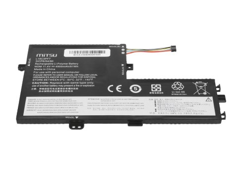 Bateria Mitsu do Lenovo IdeaPad C340-15IIL, S340-15IIL Bateria Mitsu do Lenovo IdeaPad C340-15IIL, S340-15IIL