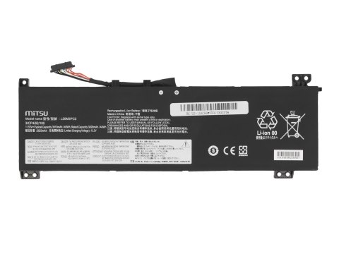 Bateria Mitsu do Lenovo IdeaPad Gaming 3 15ACH6, 15IHU6 Bateria Mitsu do Lenovo IdeaPad Gaming 3 15ACH6, 15IHU6