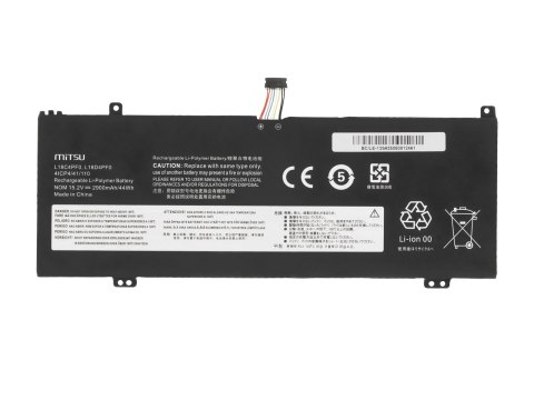 Bateria Mitsu do Lenovo ThinkBook 13s G4 ARB, 13s IWL Bateria Mitsu do Lenovo ThinkBook 13s G4 ARB, 13s IWL