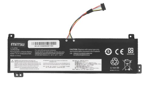 Bateria Mitsu do Lenovo V130-15IGM, V330-15IKB Bateria Mitsu do Lenovo V130-15IGM, V330-15IKB