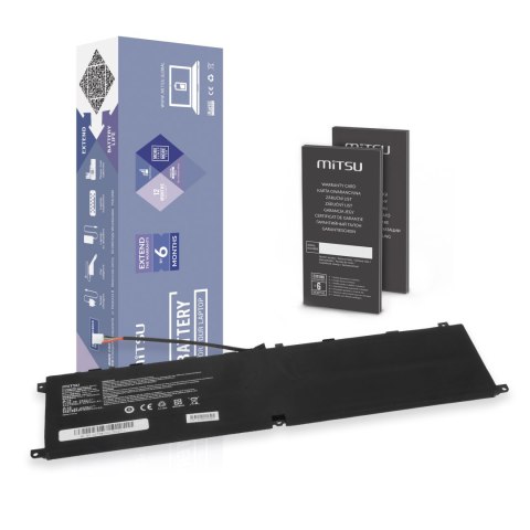 Bateria Mitsu do MSI GS65 GS75 Stealth, P65 P 75 Creator