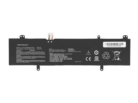 Bateria Movano do Asus VivoBook F411U, S410U, X411U