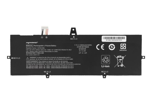 Bateria Movano do HP EliteBook X360 1030 G3 Bateria Movano do HP EliteBook X360 1030 G3