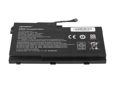 Bateria Movano do HP ZBook 17 G3