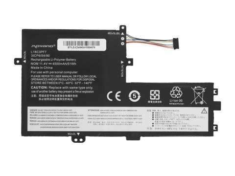 Bateria Movano do Lenovo IdeaPad C340-15IIL, S340-15IIL