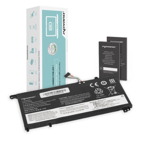 Bateria Movano do Lenovo ThinkBook 14 G2 G3 G4, 15 G2 G3 G4 Bateria Movano do Lenovo ThinkBook 14 G2 G3 G4, 15 G2 G3 G4