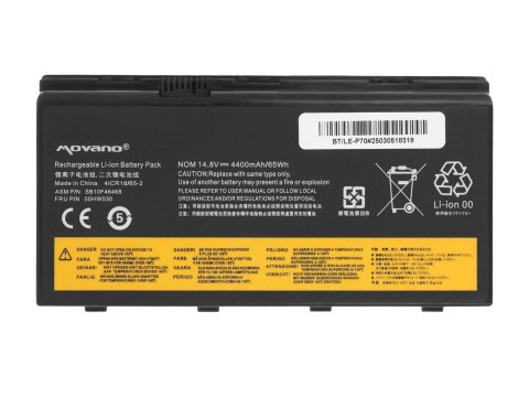 Bateria Movano do Lenovo ThinkPad P70, P71 Bateria Movano do Lenovo ThinkPad P70, P71