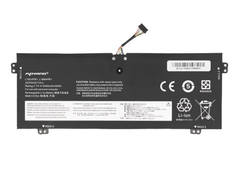 Bateria Movano do Lenovo Yoga 720-13IKB, 730-13IKB