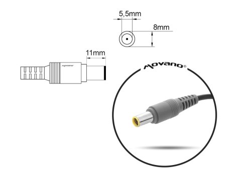 Zasilacz laptopa 20v 3.25a (lenovo) - ORYGINALNY