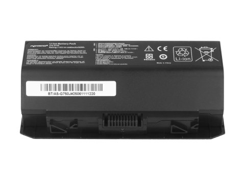 Bateria Movano do Asus ROG G750JH, G750JX