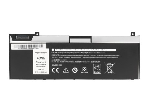Bateria Movano do Dell Precision 7530, 7540, 7730 - 5TF10 7.6V (6000mAh)