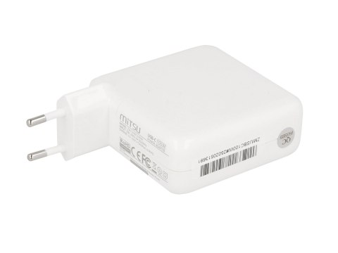 Zasilacz Mitsu 100W USB type C USB-C (white) Zasilacz Mitsu 100W USB type C USB-C (white)