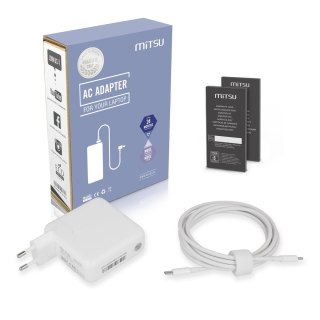 Zasilacz Mitsu 67W USB type C USB-C (white)